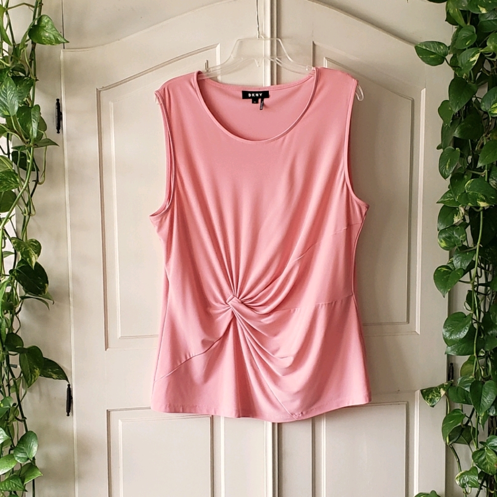 DKNY Salmon Shell Blouse